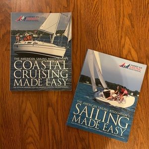 Set of 2 ASA Sailing books